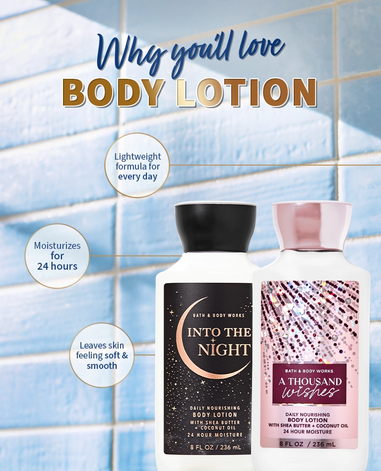 Best bath and discount body works lotion